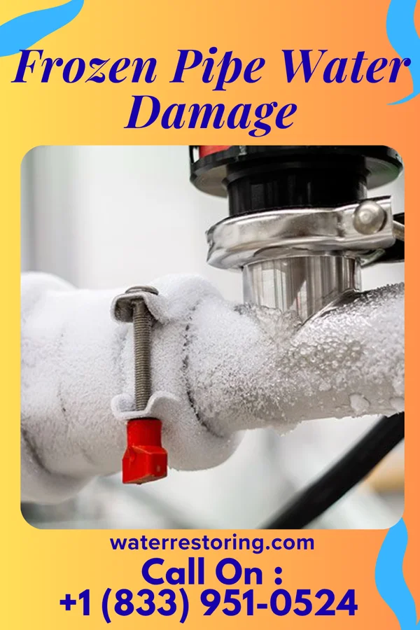Frozen Pipe Water Damage in Cedar Bluff, VA